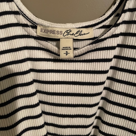Striped corset style tank top- Express, Size Small - Picture 3 of 3